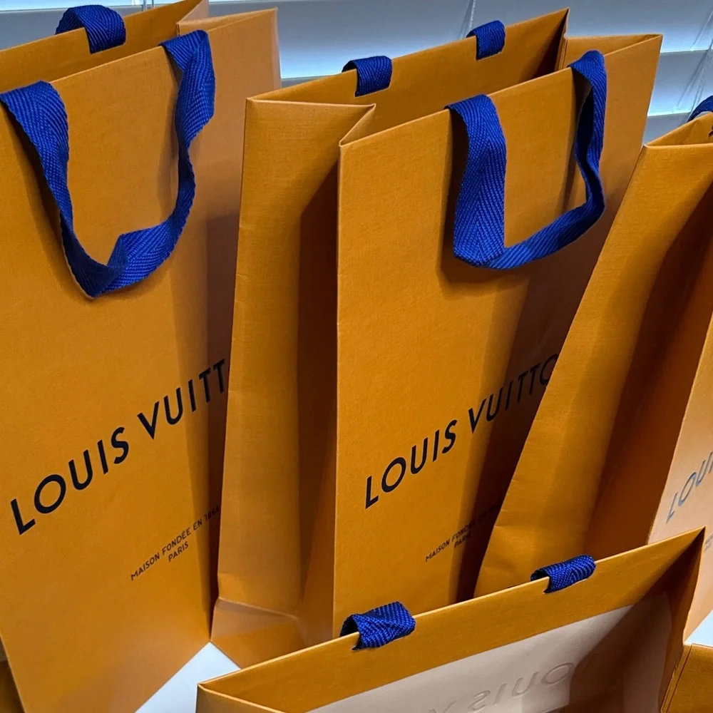 Authentic LV Packaging! Set of 4 Louis Vuitton EMPTY shopping Bags - Picture 4 of 4